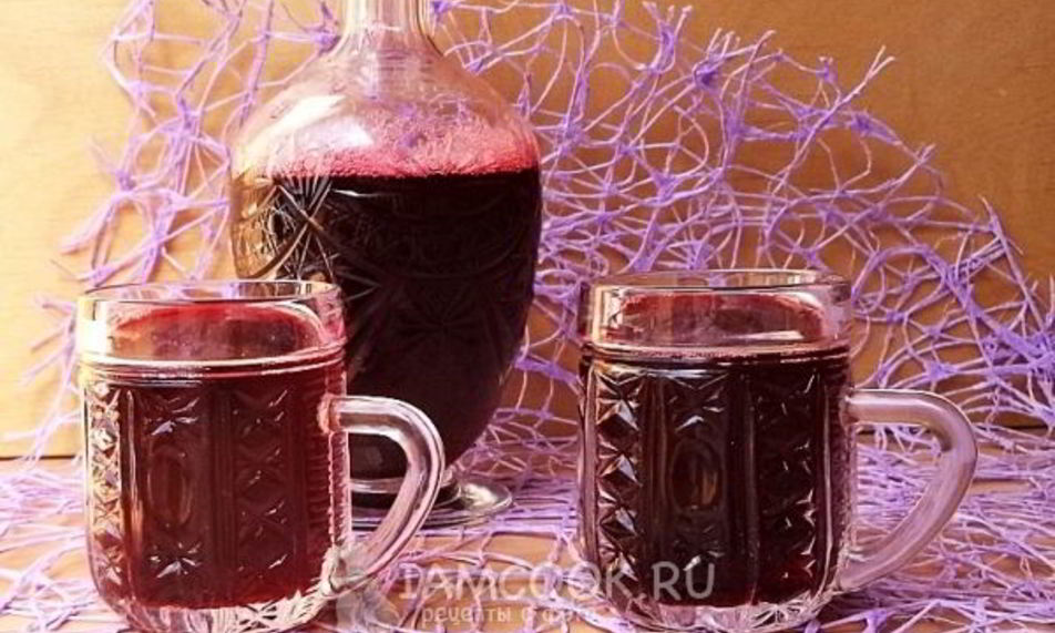 Рецепт компот из жимолости