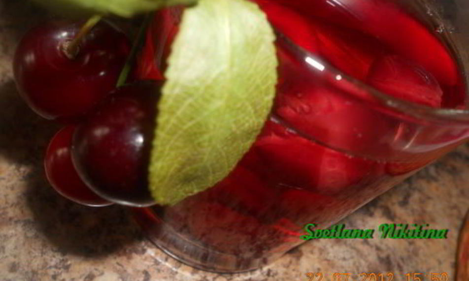 Рецепт вишневый компот