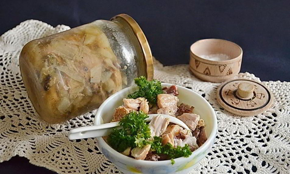 Рецепт курица в банке на зиму