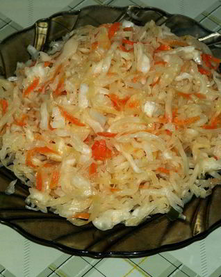 Квашеная капуста на 3-литровую банку