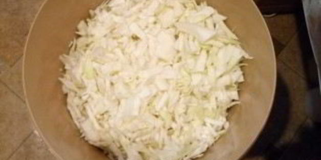 квашеная капуста на 3-литровую банку