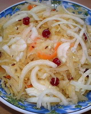Квашеная капуста по-немецки