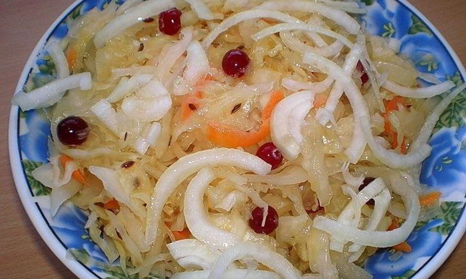 Рецепт квашеная капуста по-немецки