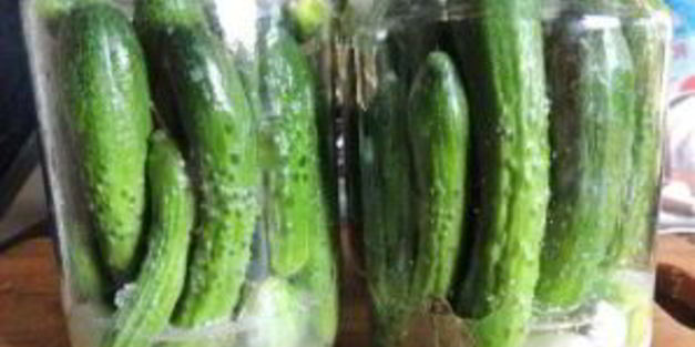 маленькие огурчики на зиму