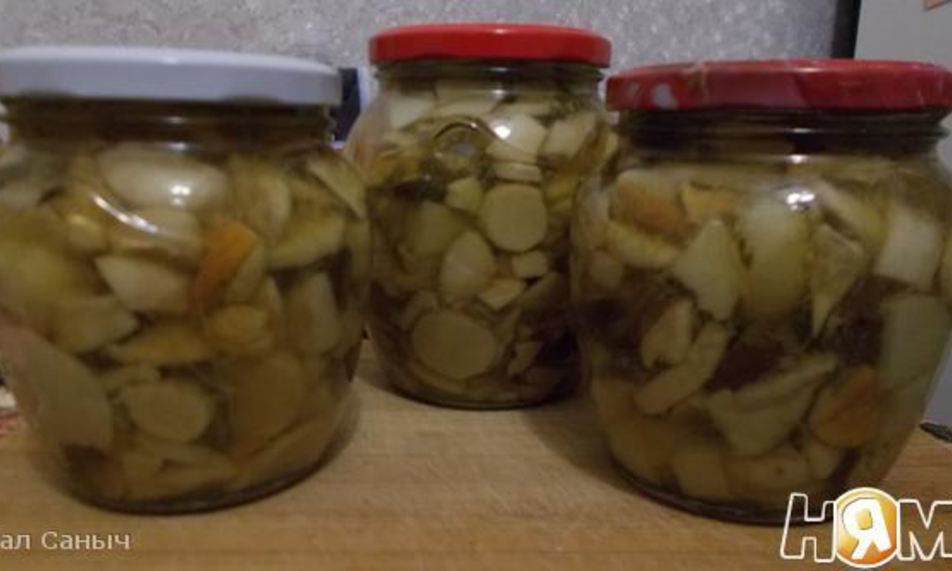 Рецепт белые грибы маринованные