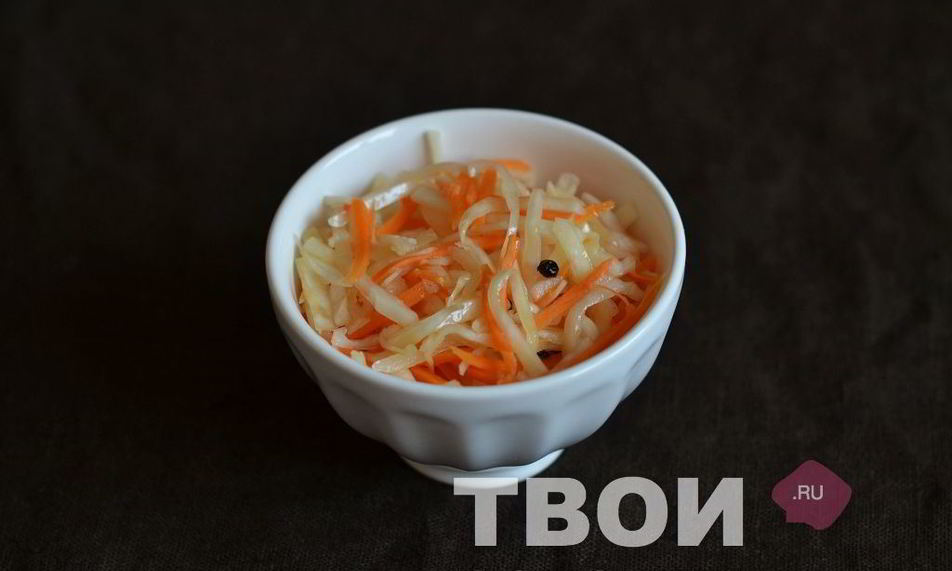 Рецепт быстрая маринованная капуста