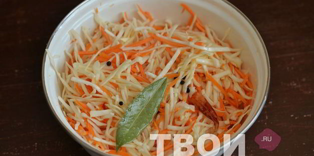 быстрая маринованная капуста