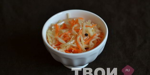 быстрая маринованная капуста