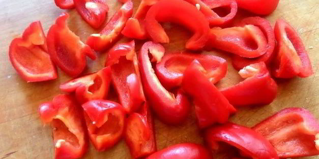 быстрые маринованные томаты и перцы