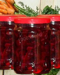 Маринованная свекла