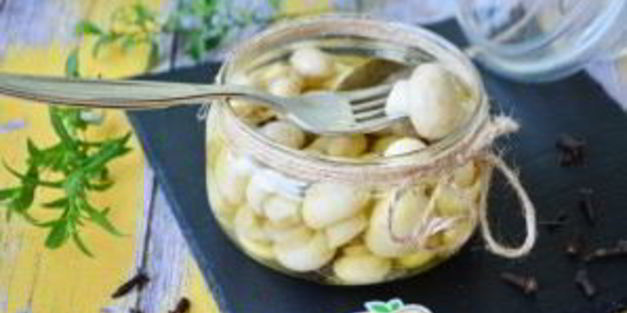 грибы, маринованные с гвоздикой