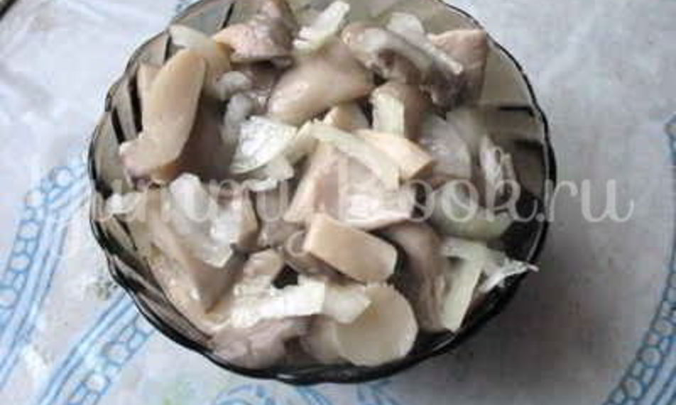 Рецепт грибы маринованные