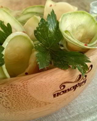 Кабачки маринованные мгновенного поедания