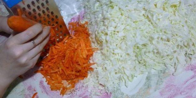 капуста быстрая, маринованная за 1 день