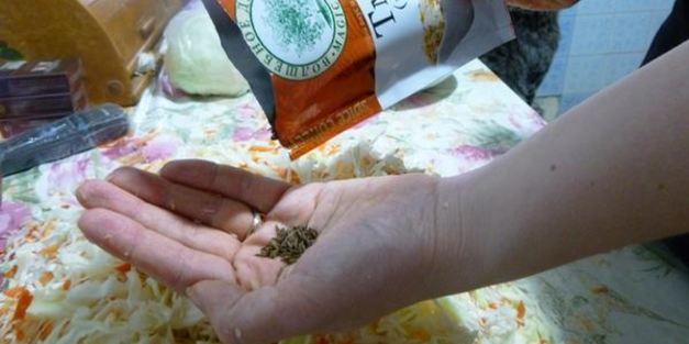 капуста быстрая, маринованная за 1 день