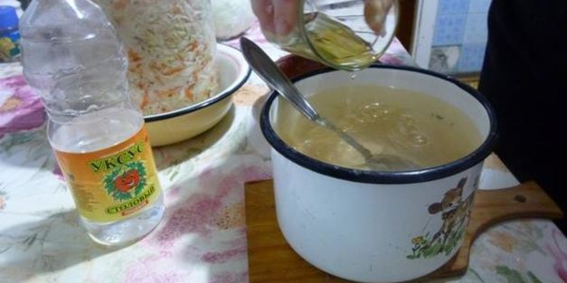 капуста быстрая, маринованная за 1 день