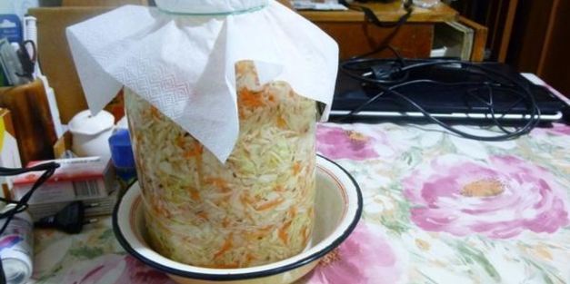 капуста быстрая, маринованная за 1 день