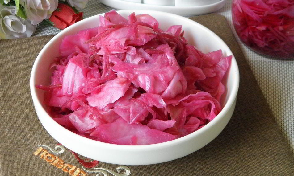 Рецепт капуста с буряком