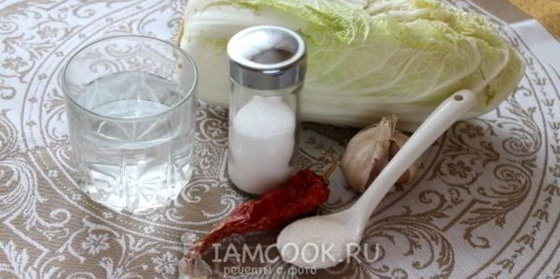 маринованная капуста по-корейски