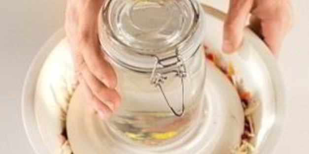 маринованная капуста с клюквой