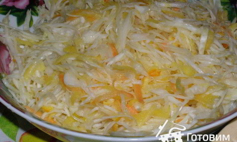 Рецепт маринованная капуста с цитрусовой ноткой