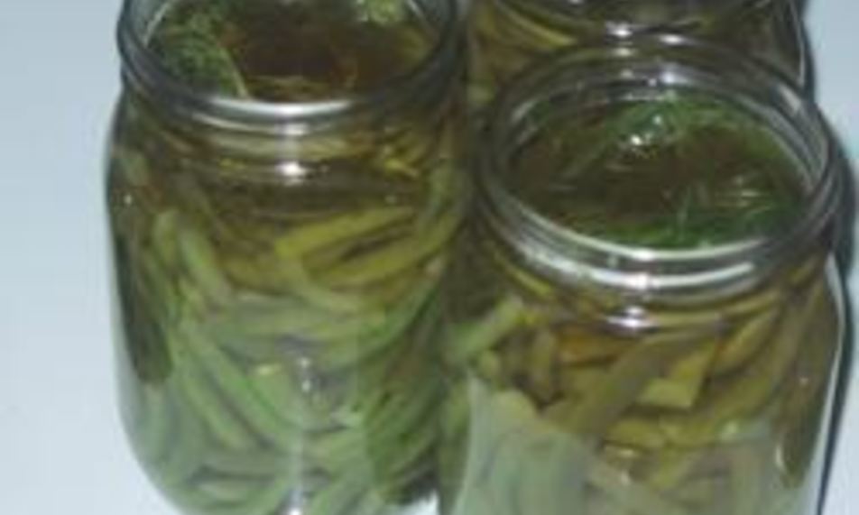 Рецепт маринованная стручковая фасоль