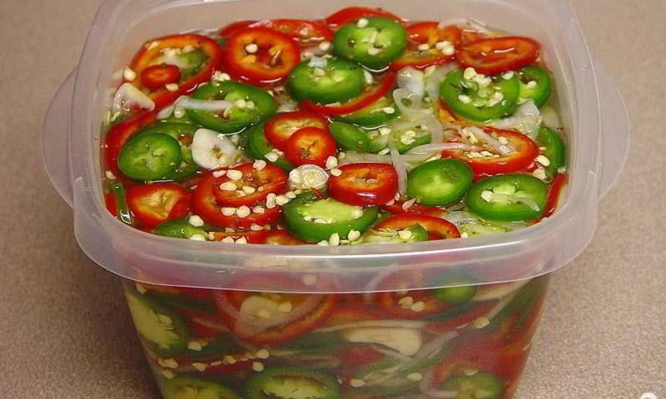 Рецепт маринованный адский перец