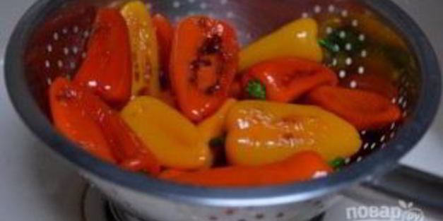 маринованный болгарский перец с чесноком