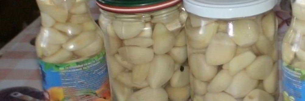 Маринованный чеснок на зиму