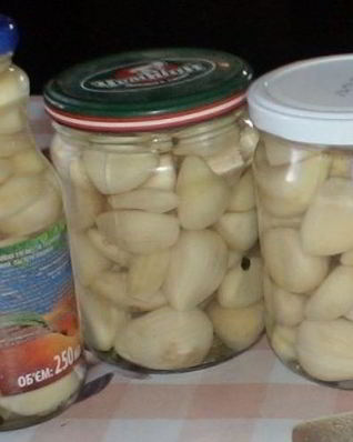 Маринованный чеснок на зиму