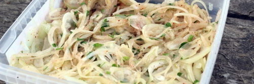 Маринованный лук к мясу
