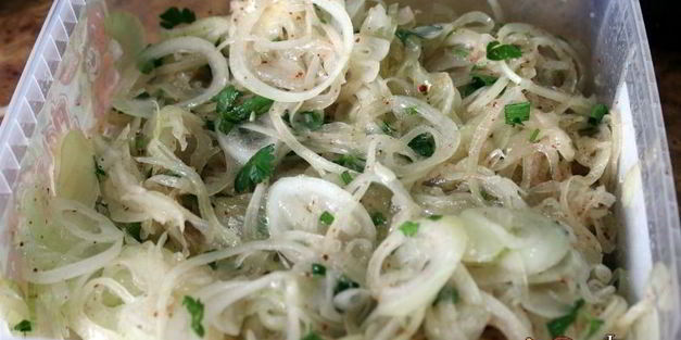 маринованный лук к мясу
