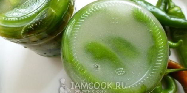 маринованный острый перец с медом