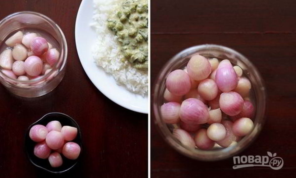 Рецепт маринованный шалот