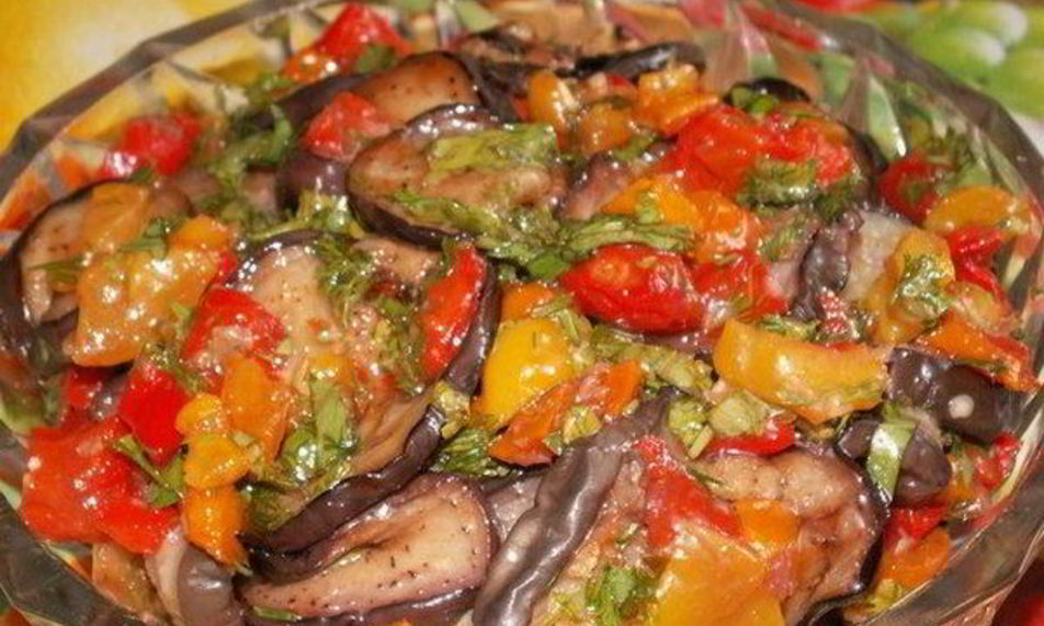 Рецепт маринованные баклажаны с овощами на закуску