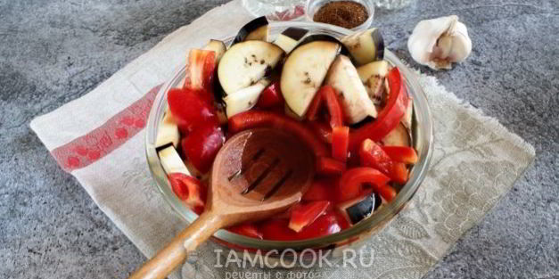 маринованные баклажаны с перцем на зиму