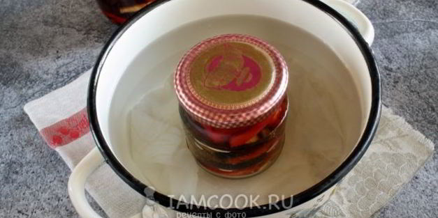 маринованные баклажаны с перцем на зиму