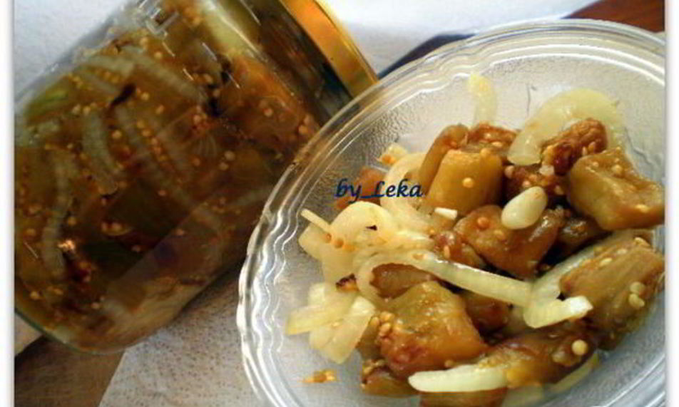 Рецепт маринованные баклажаны