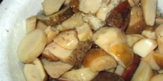 маринованные белые грибы на зиму