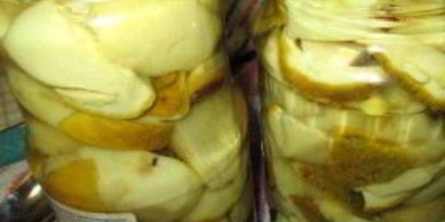 маринованные белые грибы на зиму