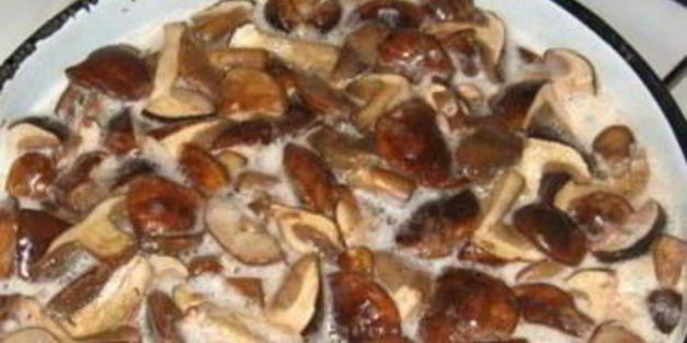 маринованные белые грибы с уксусом
