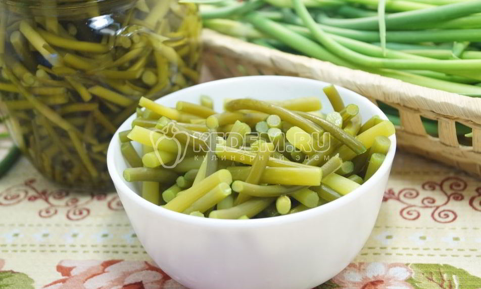 Рецепт маринованные чесночные стрелки на зиму