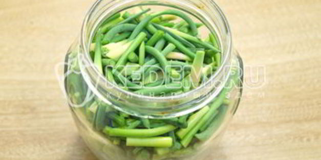 маринованные чесночные стрелки на зиму