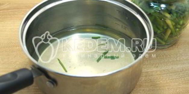 маринованные чесночные стрелки на зиму