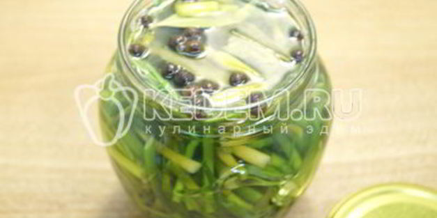 маринованные чесночные стрелки на зиму