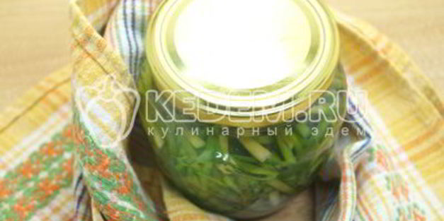 маринованные чесночные стрелки на зиму