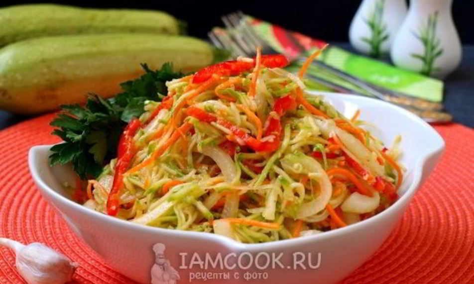 Рецепт маринованные кабачки по-корейски