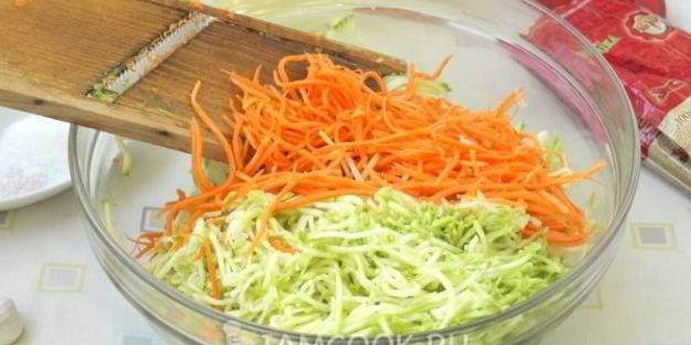 маринованные кабачки по-корейски