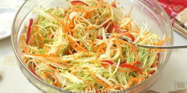 маринованные кабачки по-корейски