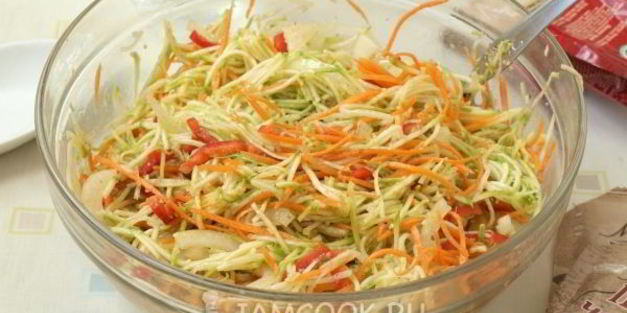 маринованные кабачки по-корейски